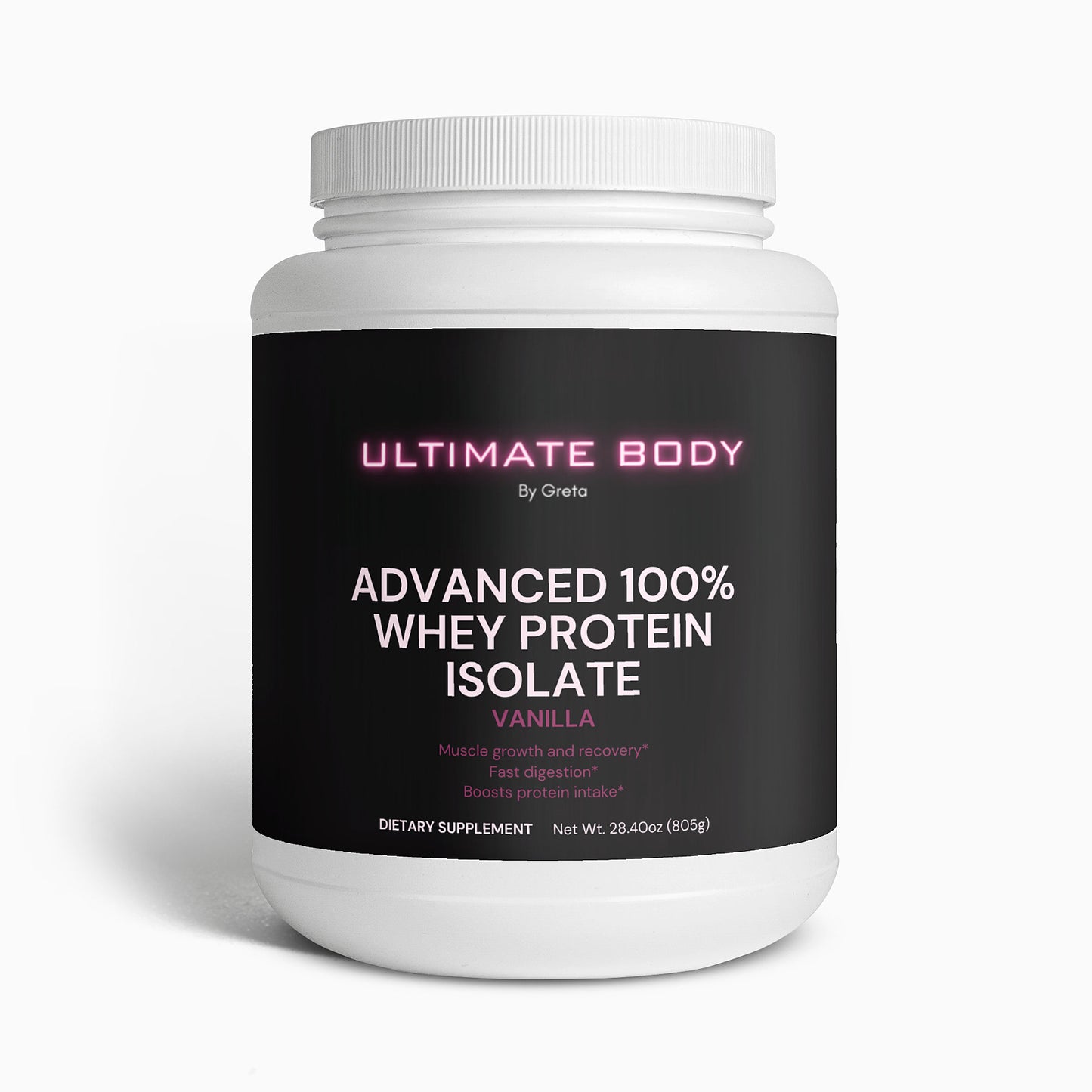 Advanced 100% Whey Protein Isolate (Vanilla)