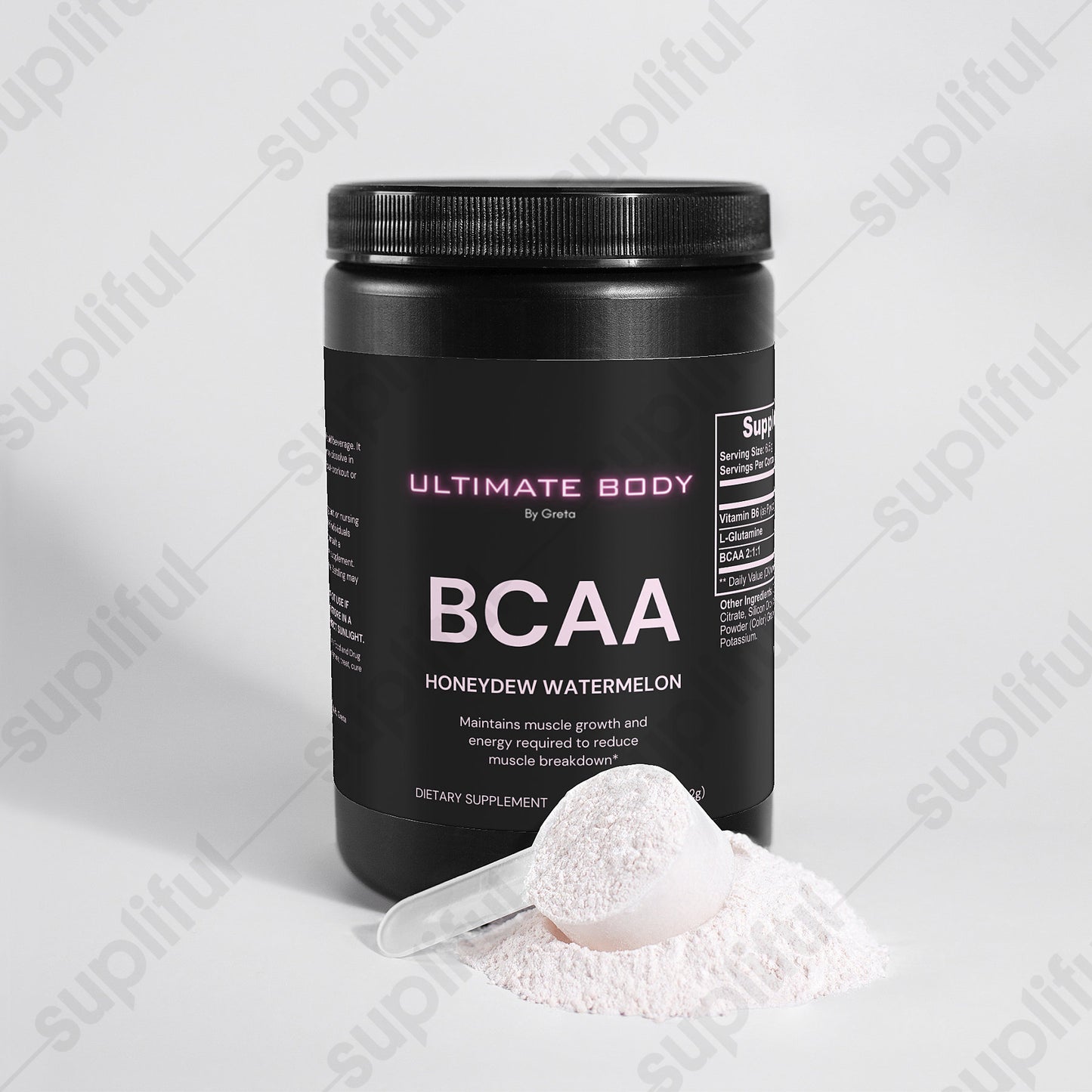 BCAA Post Workout Powder (Honeydew/Watermelon)