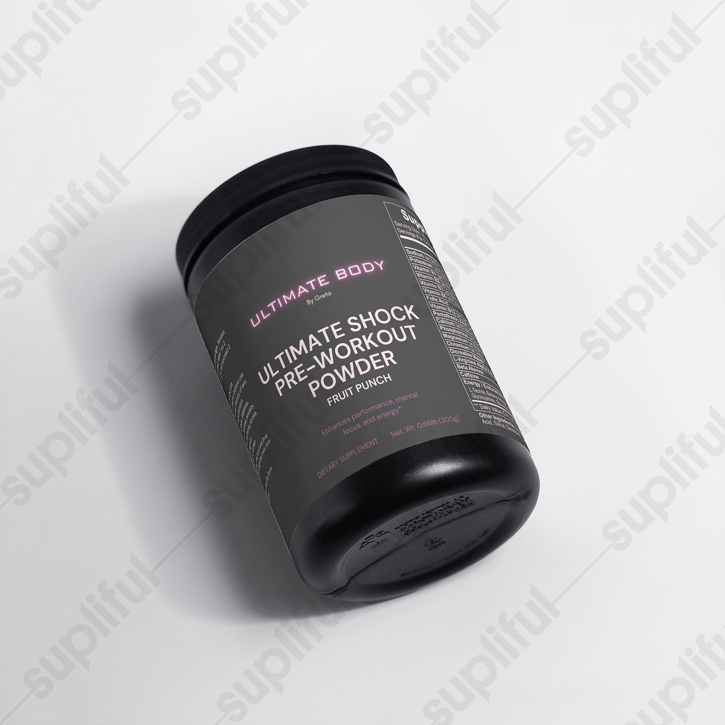 Ultimate Shock Pre-Workout Powder (Fruit Punch)